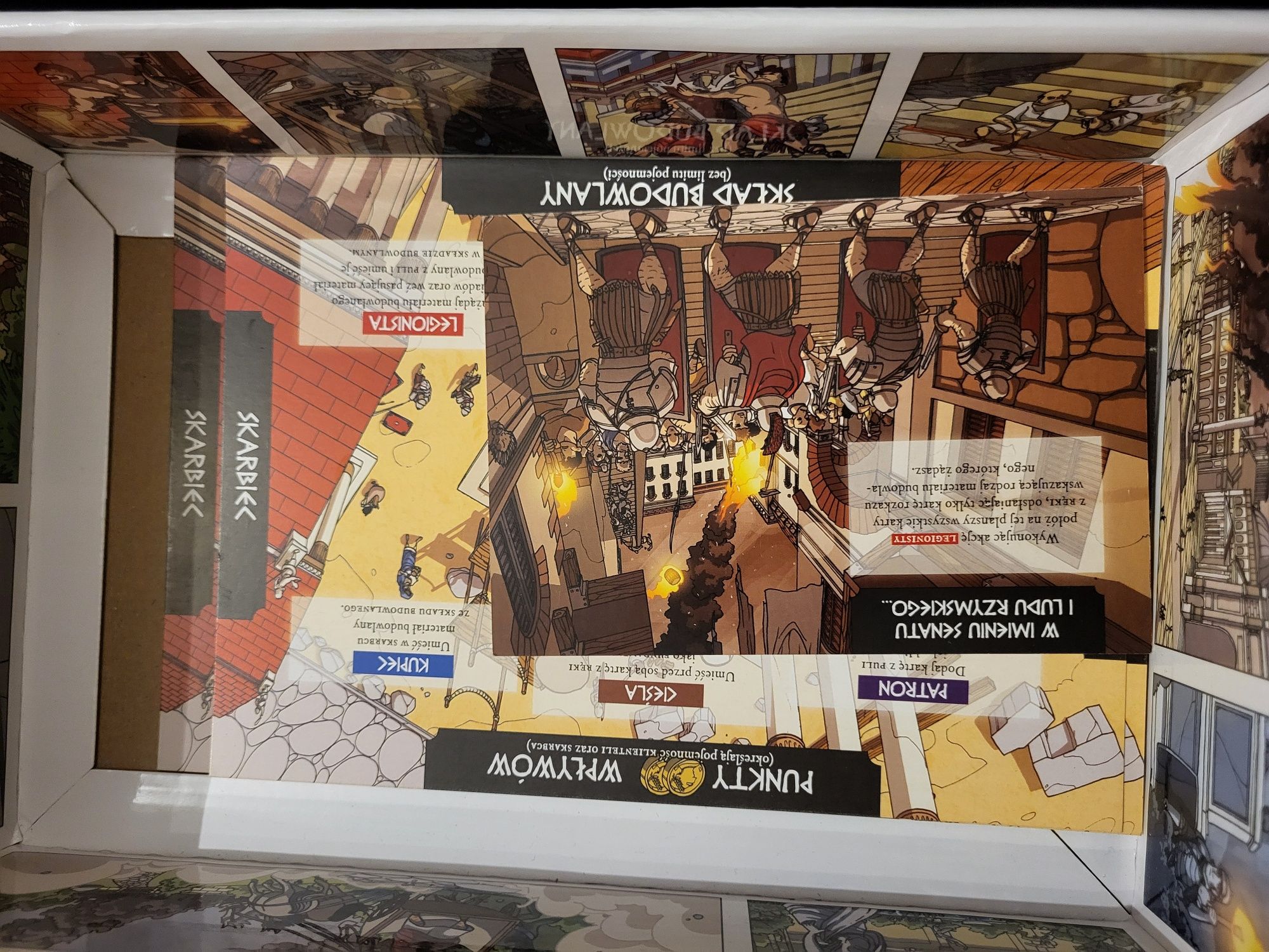 Na chwałę Rzymu - glory to rome - gra planszowa