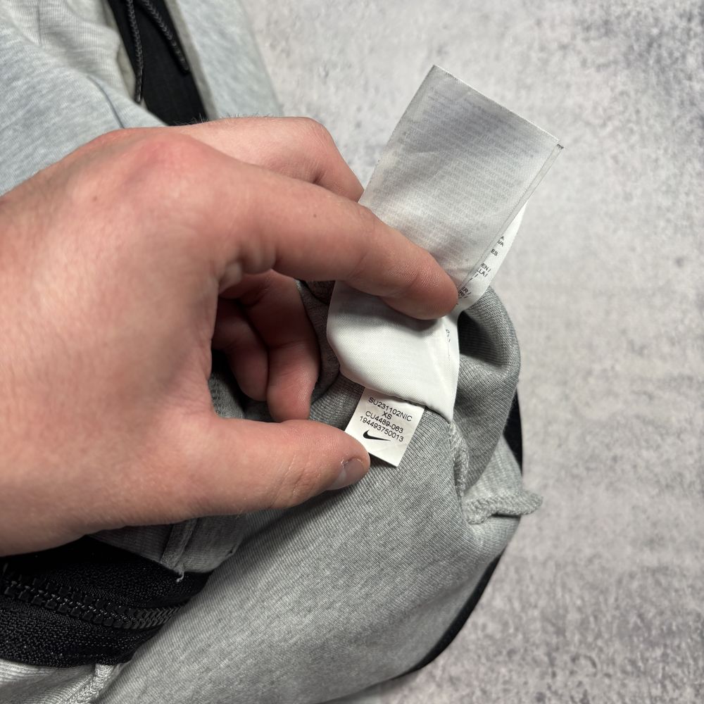 Оригінальна чоловіча кофта зіп худі Nike Tech Fleece розмір S
