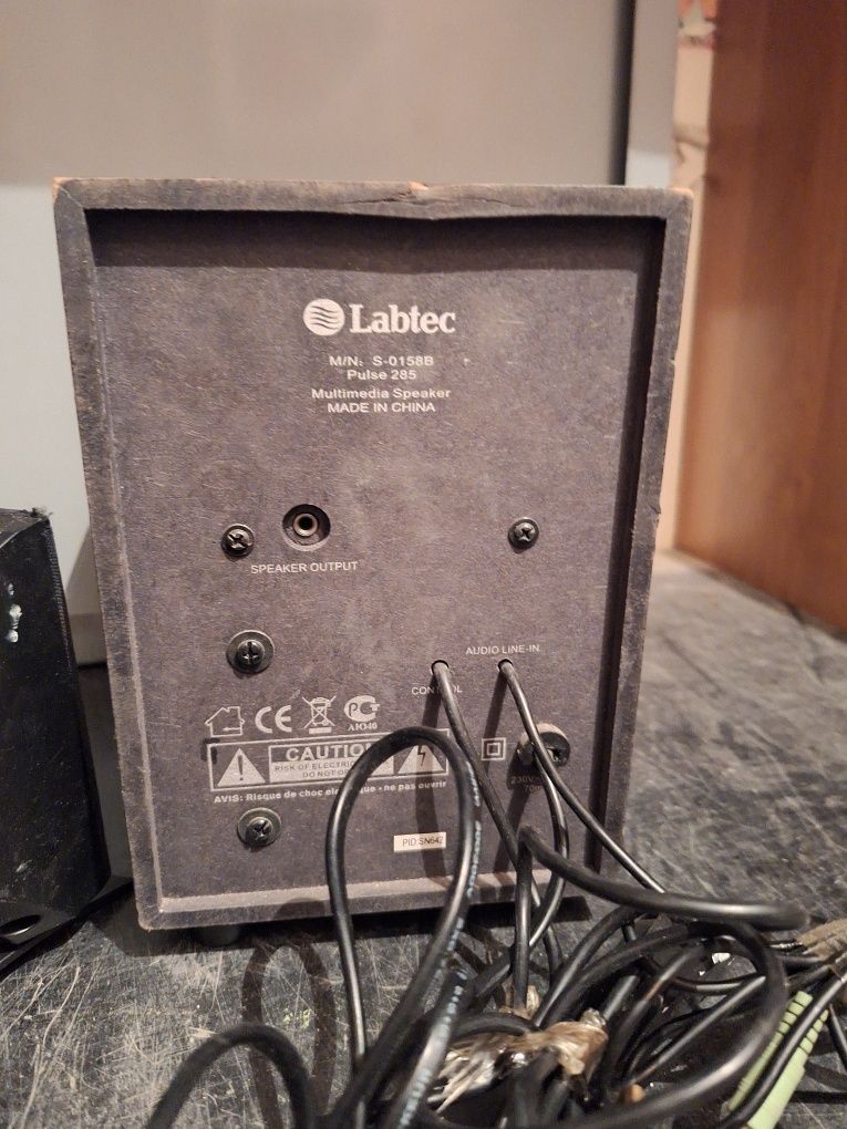 Głośniki do komputera z subwooferem Labtec