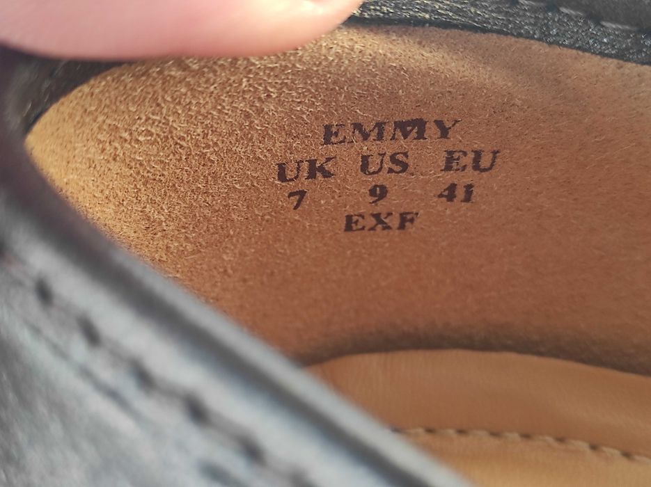 Туфли, кожанние Hotter comfort concept р.41-41,5