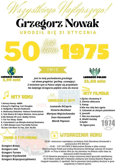 Kartki urodzinowe, certyfikaty, dyplomy, zaproszenia