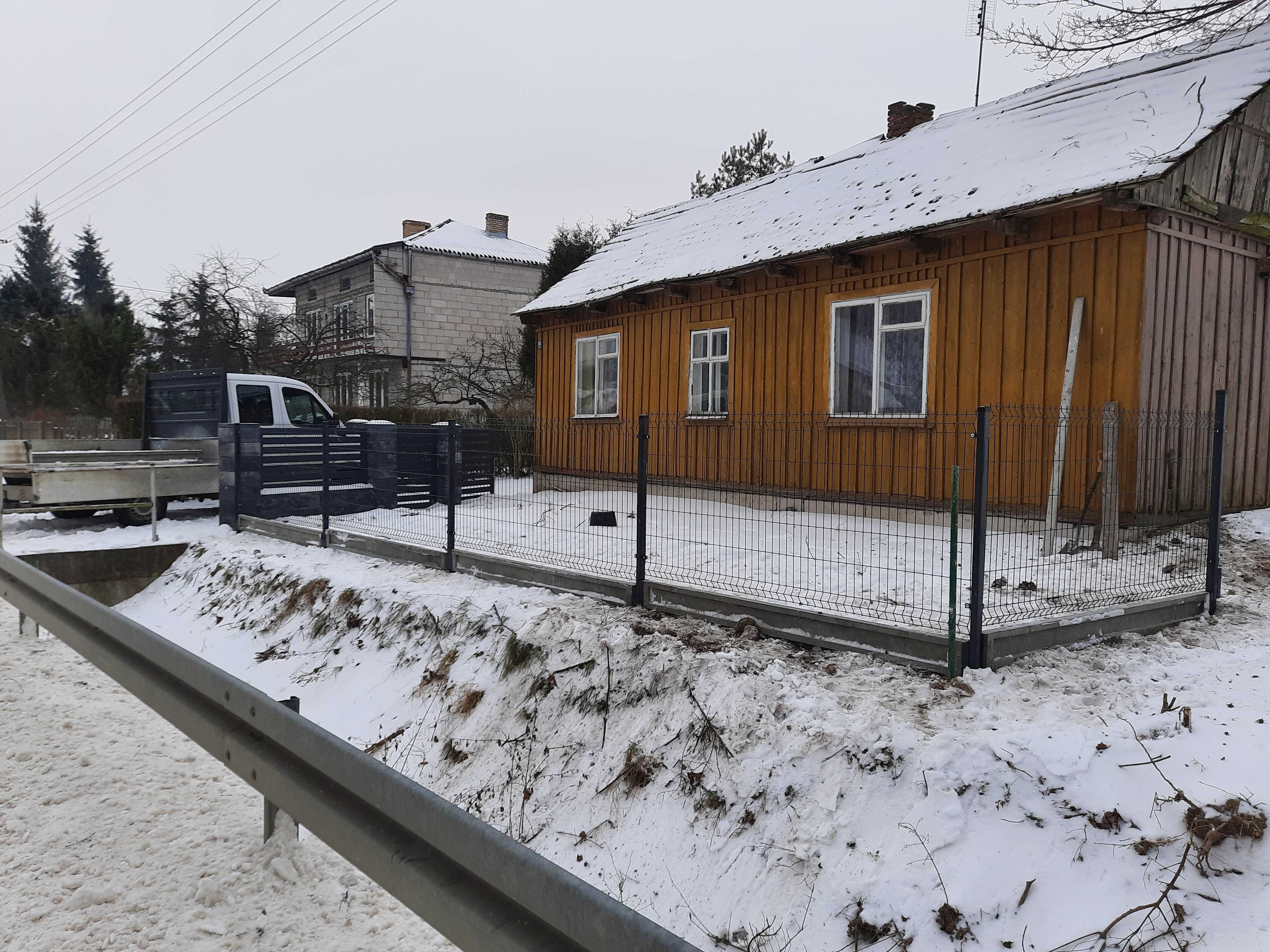 Budowa dróg utwardzenie terenu. Podwórka, odwodnienia montaż ogrodzeń