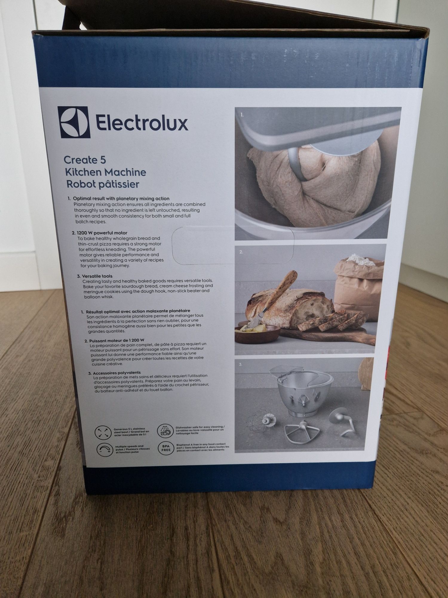 Nowy robot planetarny kuchenny Electrolux Create 5