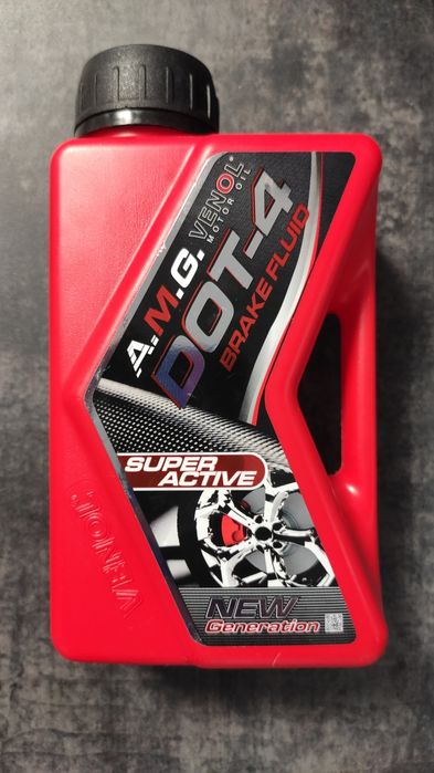 A.M.G VENOL BRAKE FLUID DOT-4 - 455 грам
Гальмівна рідина