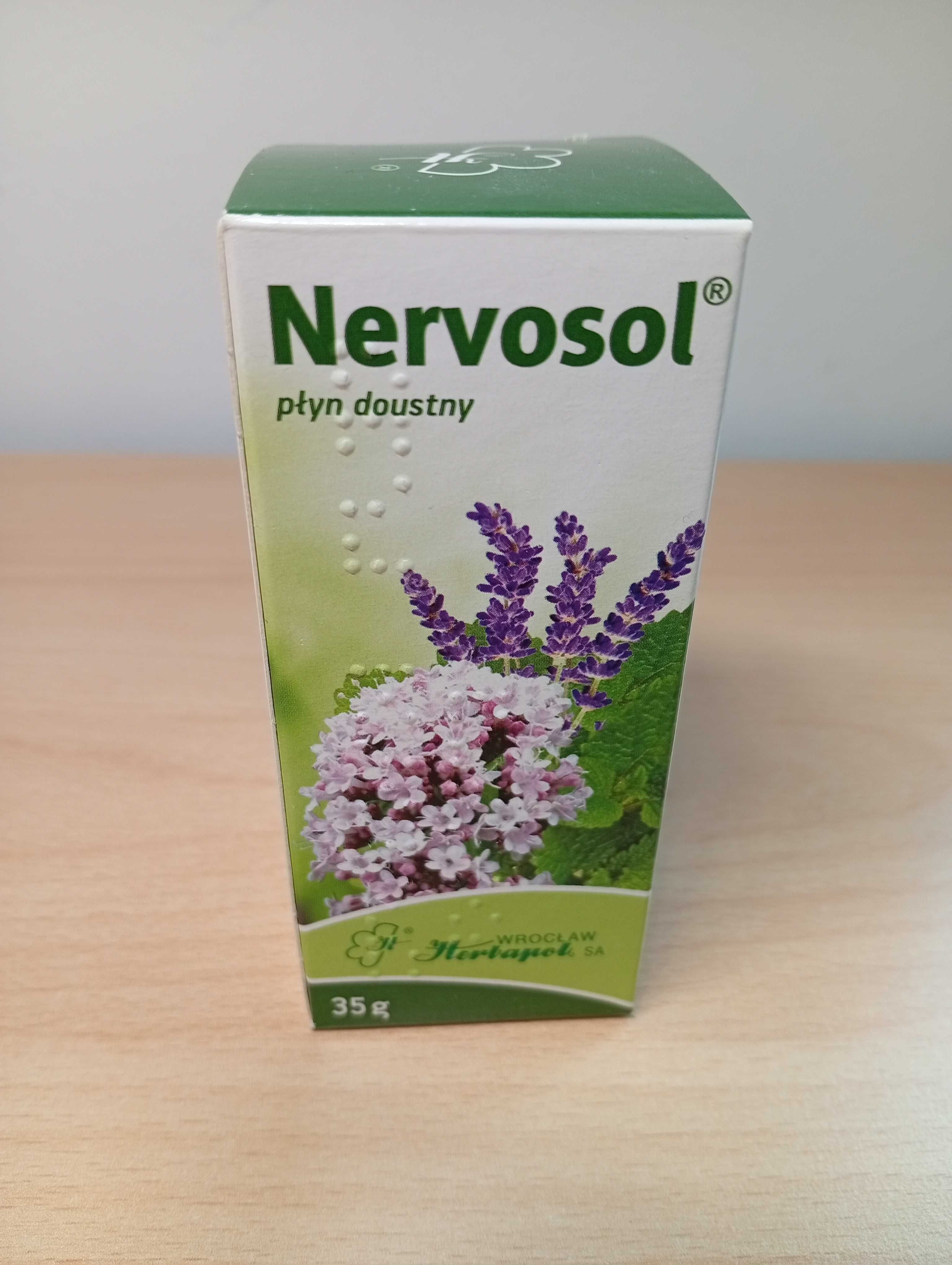 Nervosol płyn doustny Herbapol Wrocław S.A.
