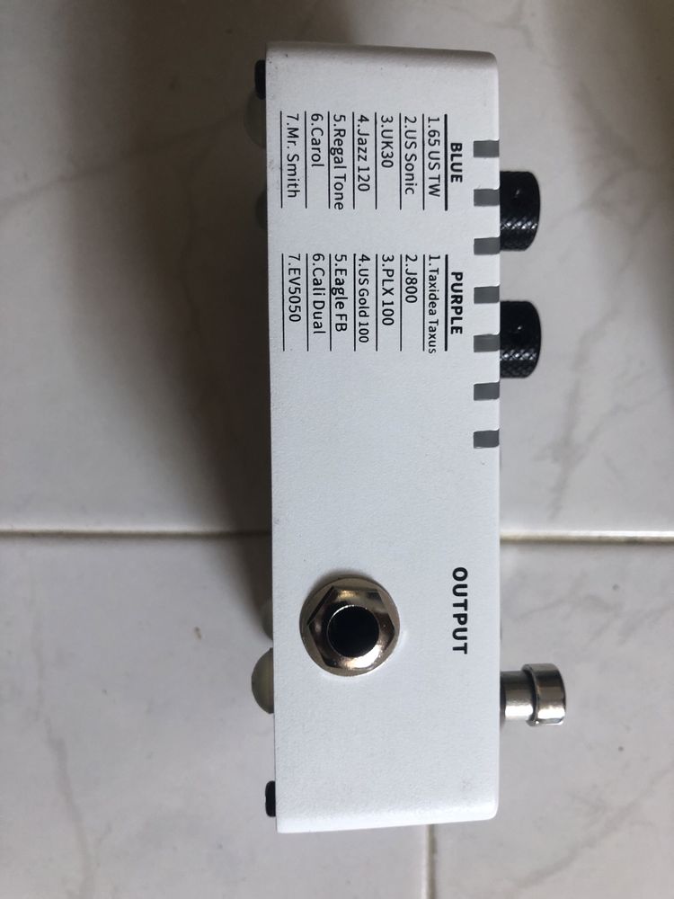 Mooer preamp X boss bf-2 isp decimator 2 kmise ultimate drive