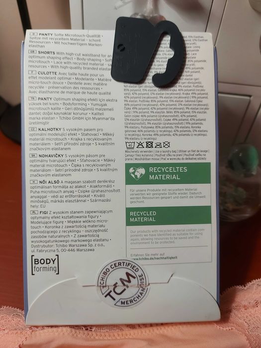 Tchibo figi damskie modelujące z wysokim stanem kolor morelowy 36/38