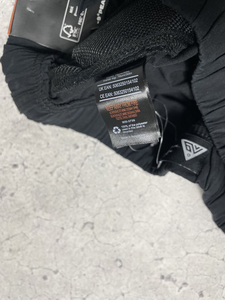 Новые Черные Карго Штаны Ice -9 Peak Оригинал Идеал S Размер