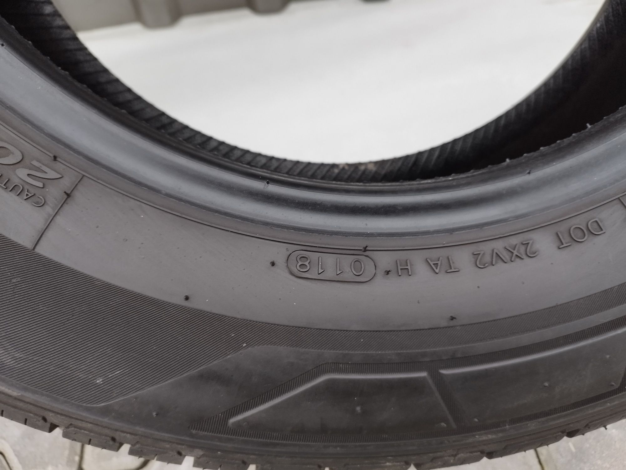 2 opony letnie hankook vantra Lt 205/65/16C 2018 około 7.5mm