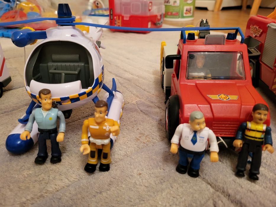 Zestaw pojazdów Strażak Sam Simba