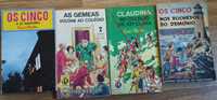 Vários Livros Antigos de Enid Blyton (Os Cinco e Gémeas)