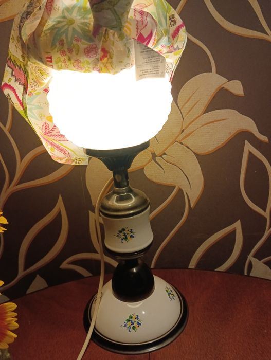 Лампа настольная времен ссср