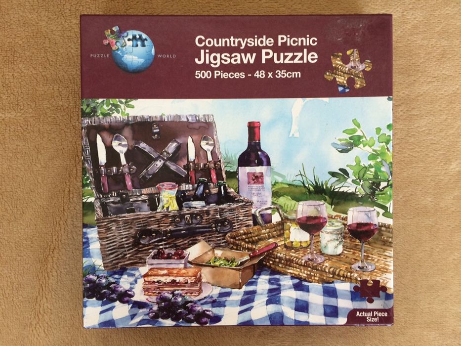 Puzzle Countryside Picnic, Puzzle World, 500 el.