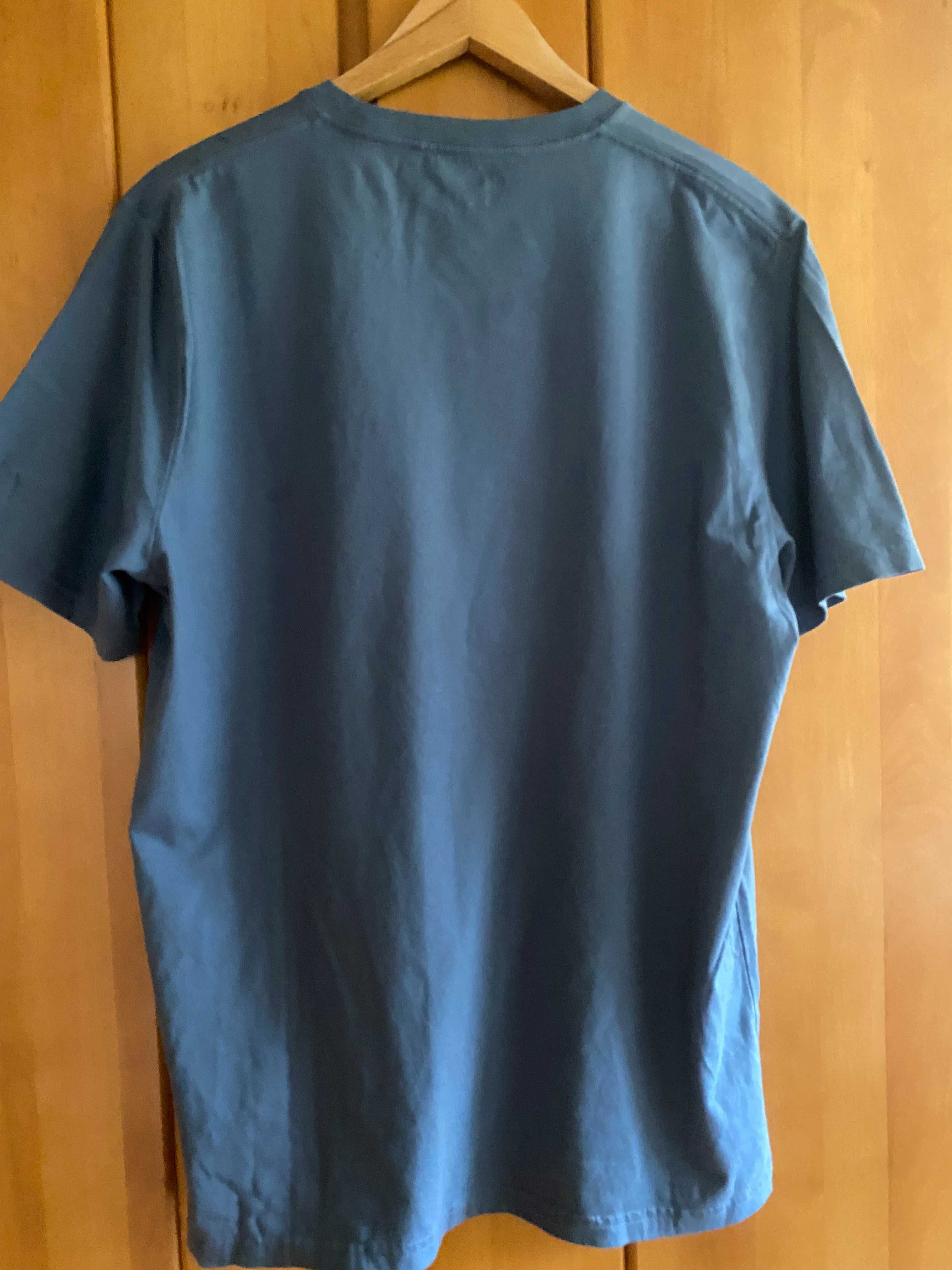 Nowa ciemnoniebieska koszulka Hollister M/L