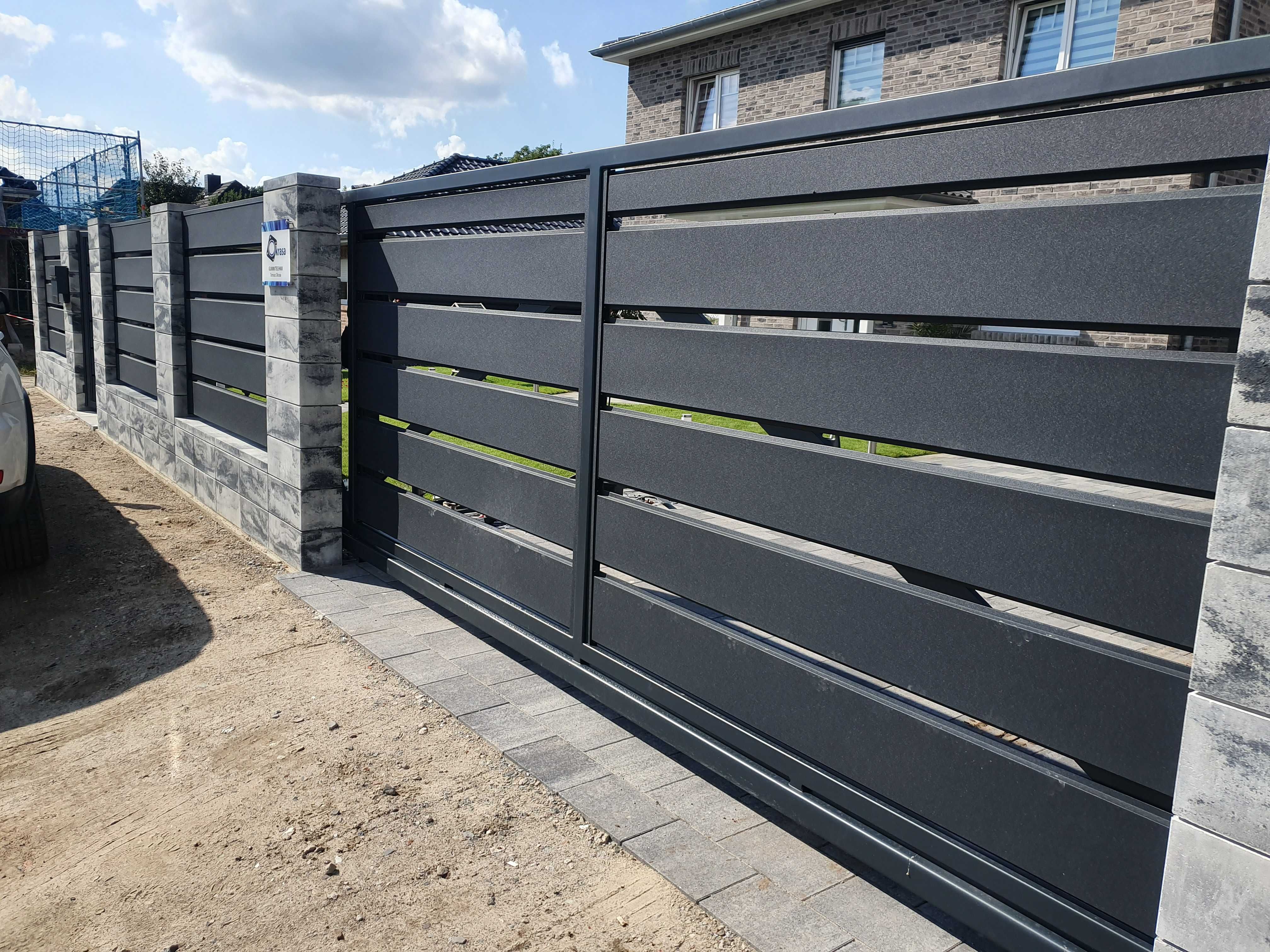 Ogrodzenia panelowe metalowe i aluminiowe – montaż Tarnowo Podgórne