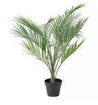 FEJKA Planta artificial em vaso, interior/exterior Areca, 12 cm
