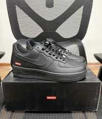 Nike Air Force 1 Low Supreme Black 45