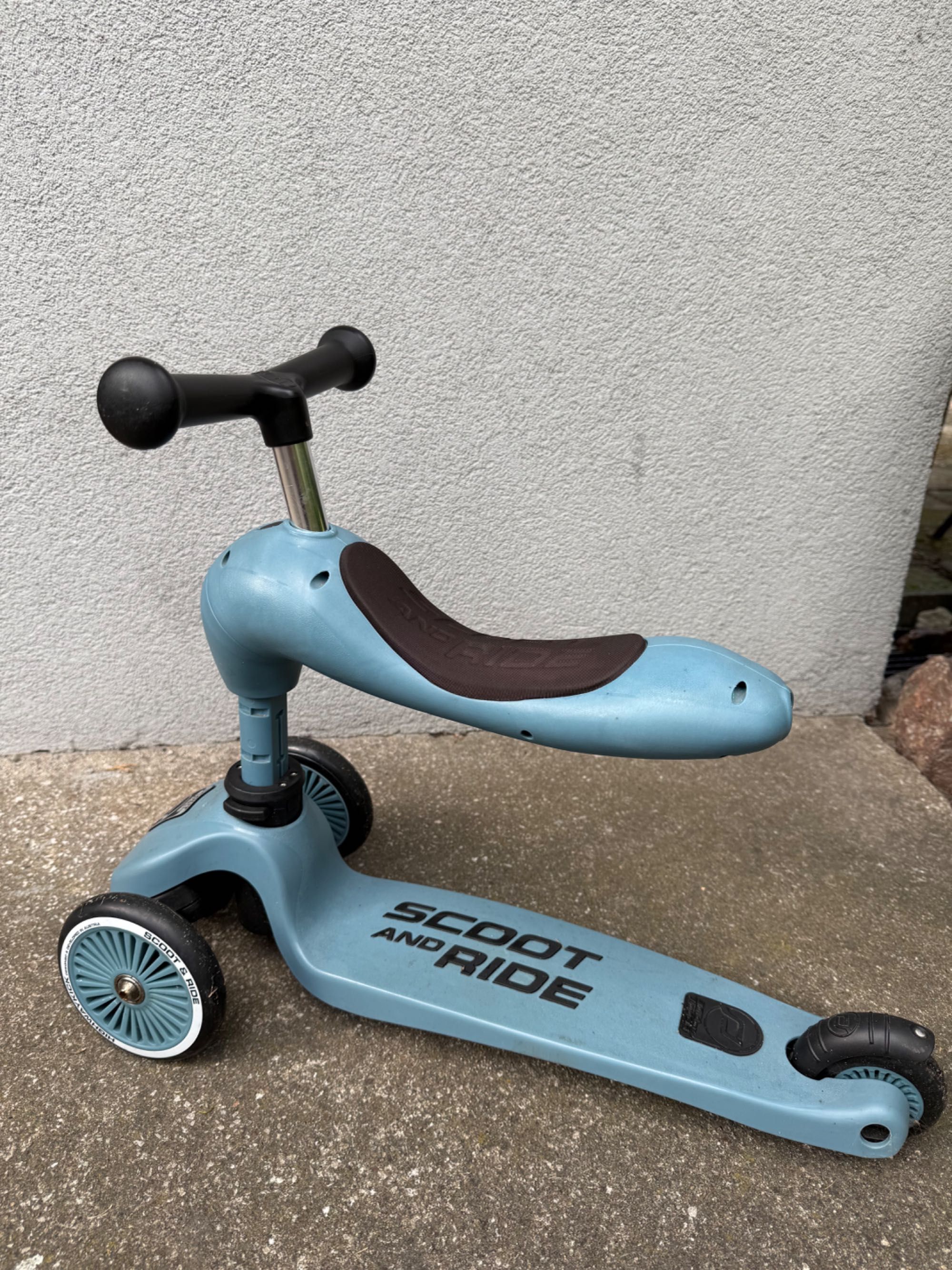 Hulajnoga i jeździk Scoot and Ride HIGHWAYKICK 1 steel