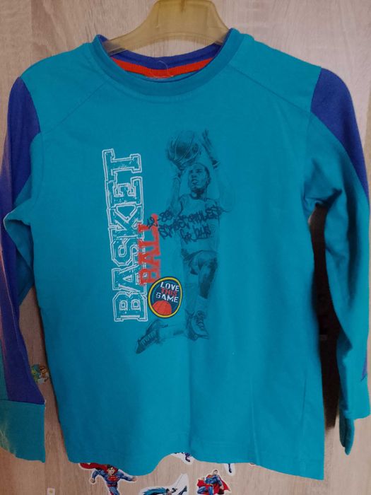 Koszulka bluzka z długim rękawem basketball