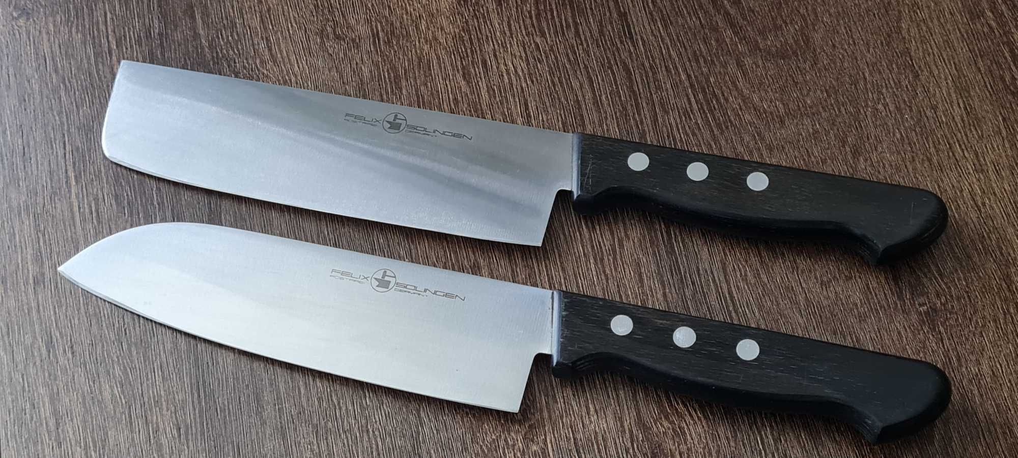 Zestaw noży Solingen - Santoku i Nakiri