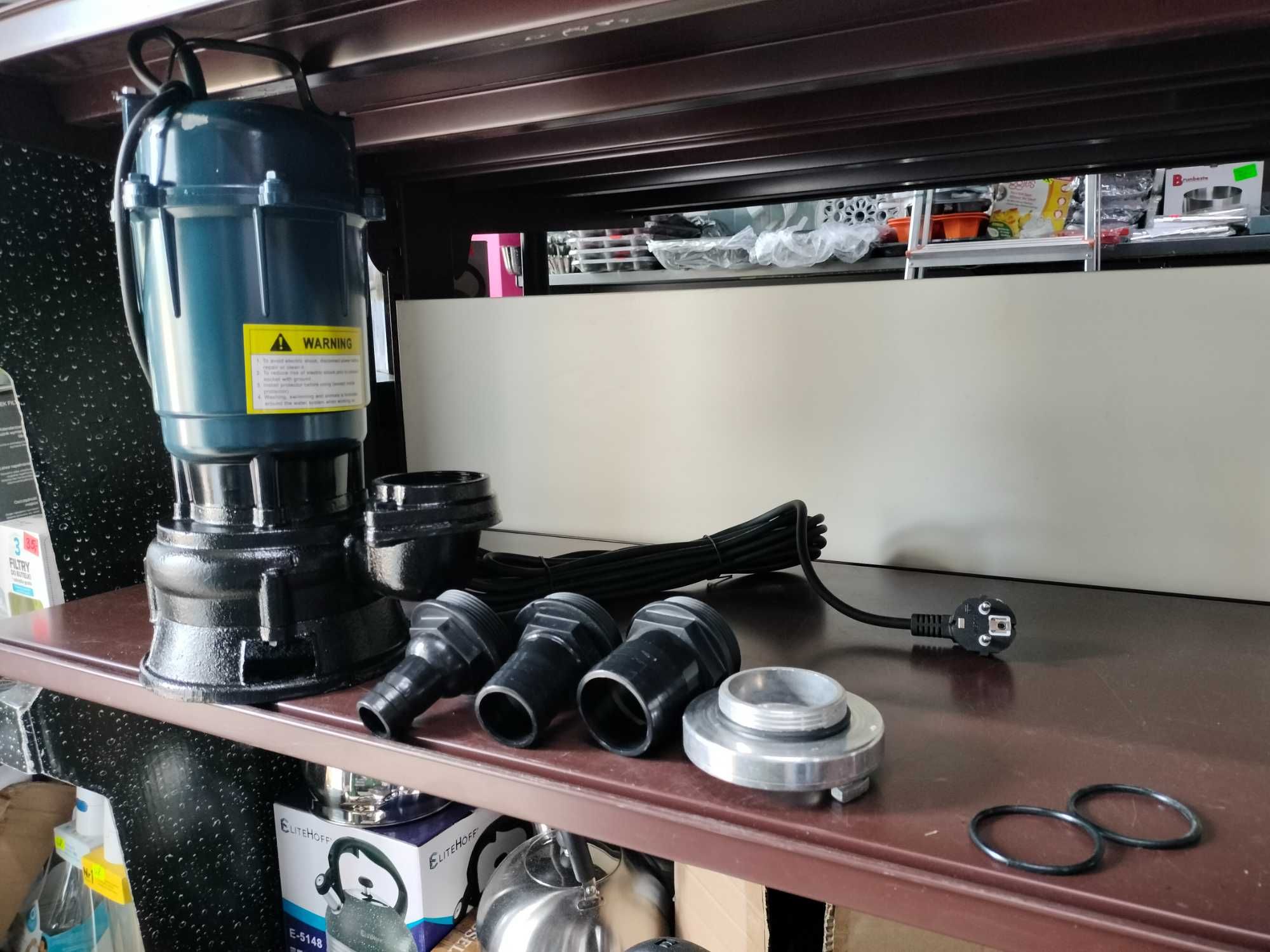 POMPA DO WODY BRUDNEJ szamba z rozdrabniaczem 3265W