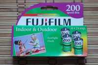 Упаковка 4шт фотопленки Fujifilm Fujicolor 200 24кадра 2010г