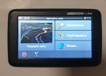 Навігатор Medion GoPal E4470 – ідеальний стан, карти Європи за 2025рік
