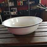 Miska metalowa emaliowana 48 cm