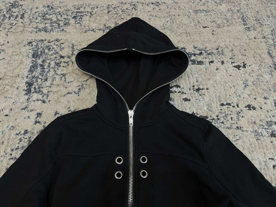 Худі толстовка S-M Rick Owens DRKSHDW Black Eyelet Hoodie Оригінал