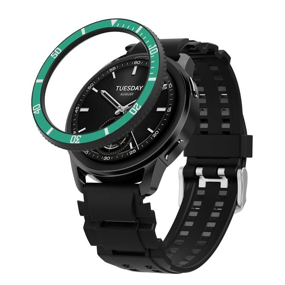 Безель для смарт годинника Xiaomi Watch S3/S4 (пластик-скло)