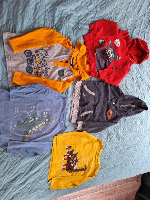 Zestaw ubranek dla chłopca roz 110