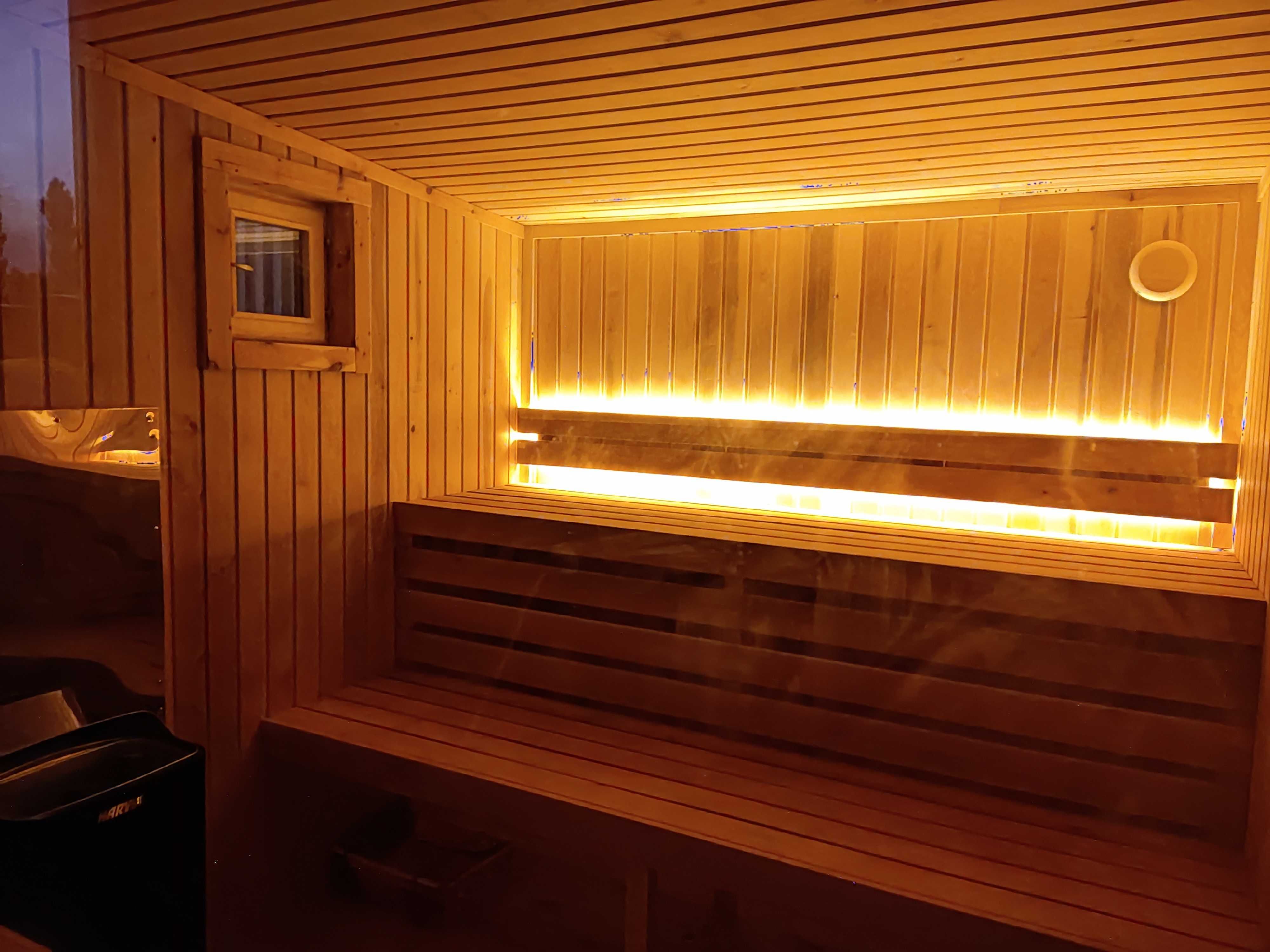Sauna ogrodowa Sauna Nowoczesna MODERN 2,5m, sauna ocieplana 100mm