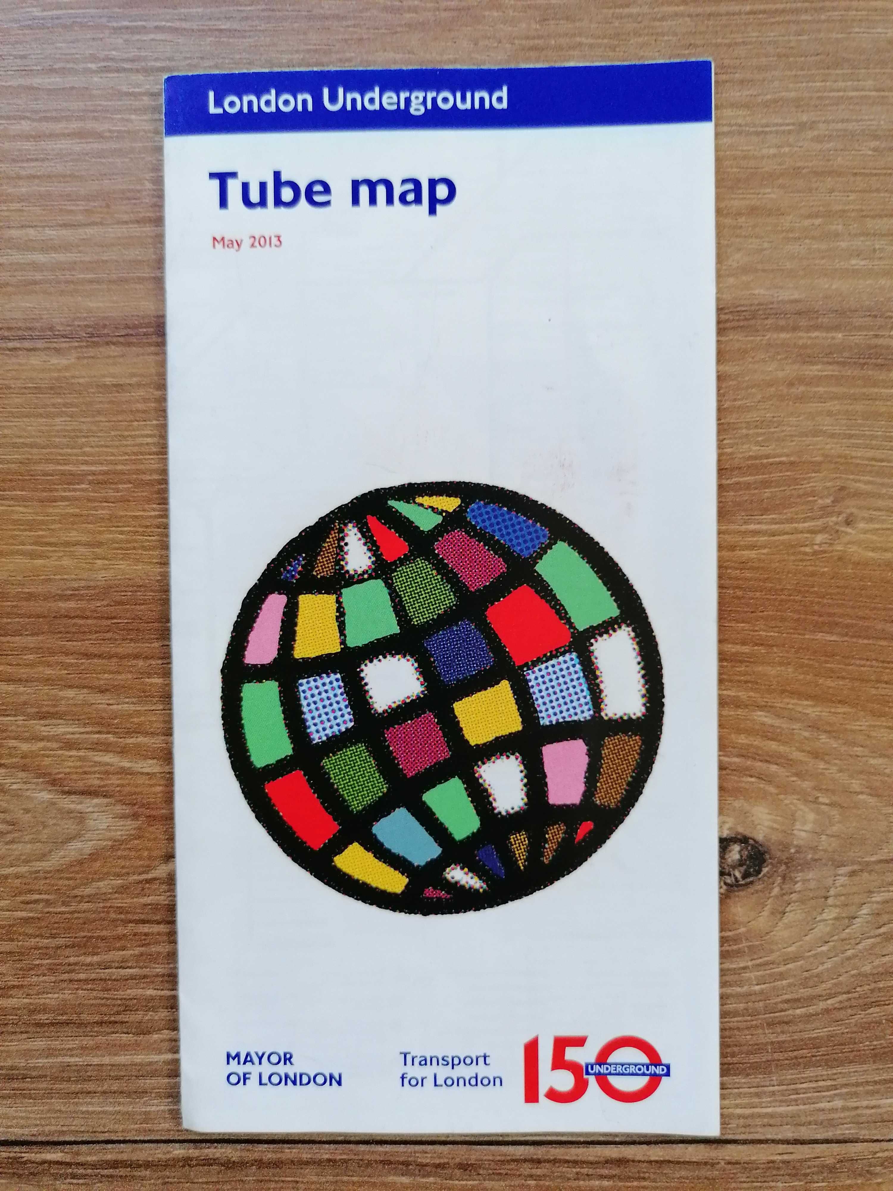 London Underground - Tube map - Anglia - mapa metra