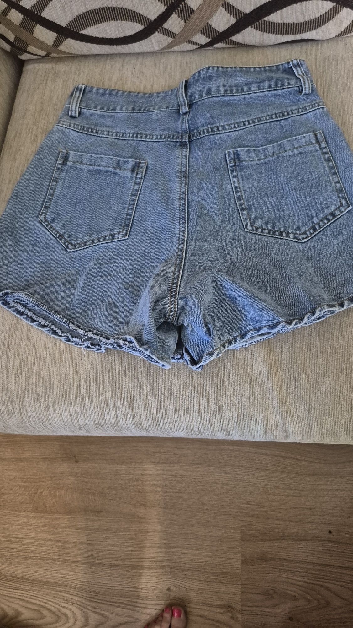 Spodnico spodenki jeansowe s