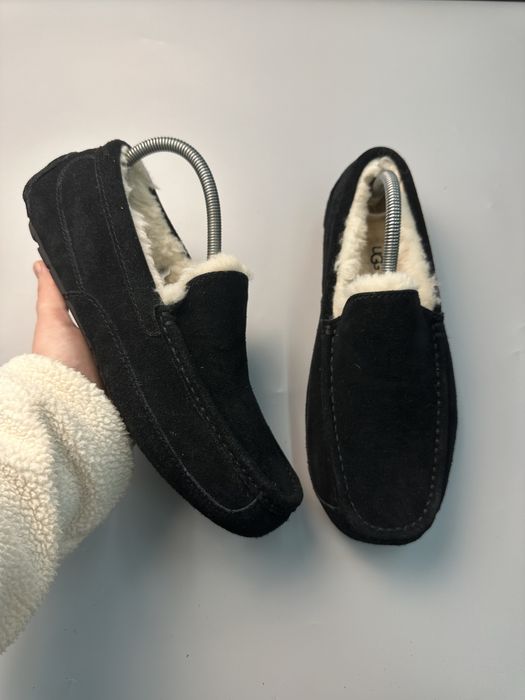 Оригінальні макасіни UGG оригінал замша хутро 42 чоловічі