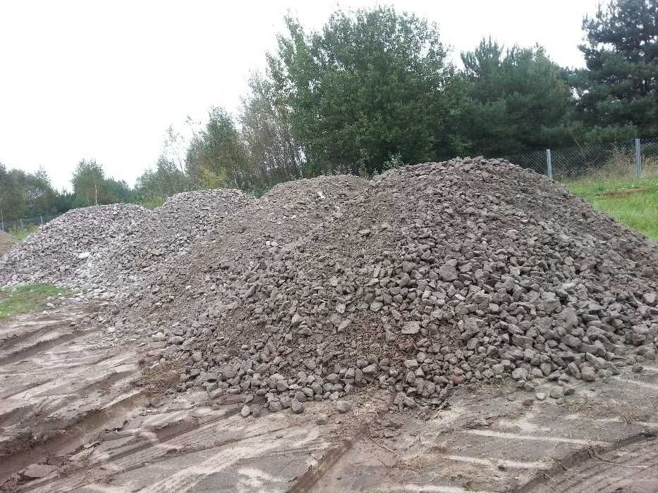 Beton kruszony, kruszywo betonowe, kruszonka betonowa, wywrotka 3,5 t