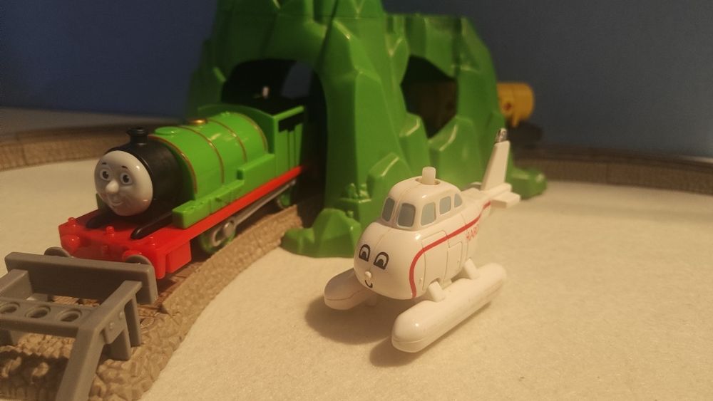 Tomek i Przyjaciele Trackmaster Zestaw Piotrek i Harold