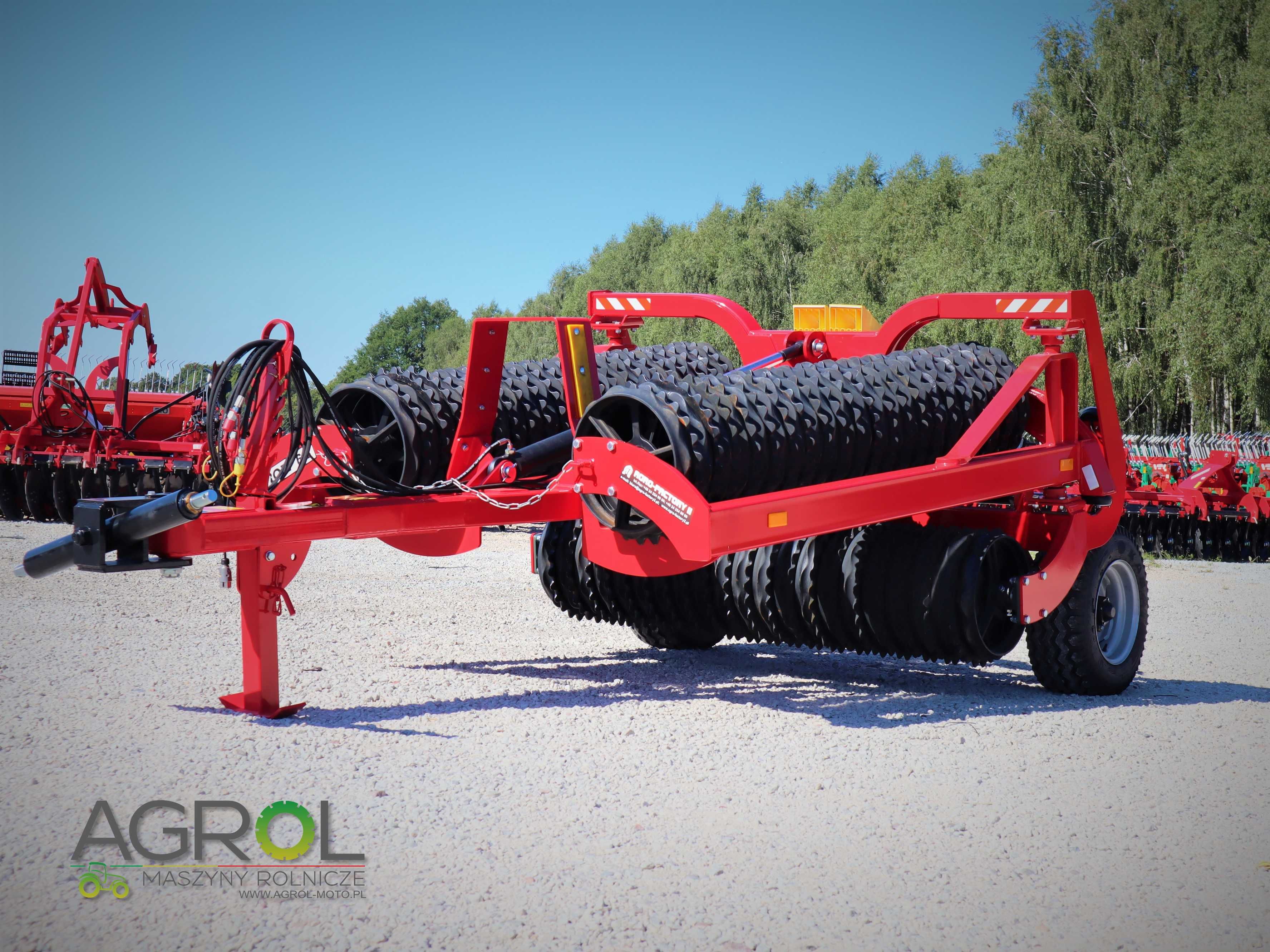 Wał posiewny włóka Agro-Factory Grom 4,5 5,3 6,3m InterTech Expom