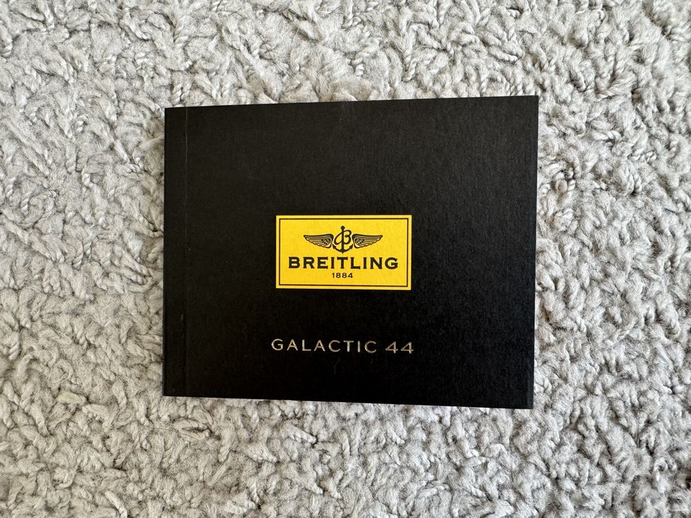 Oryginalna instrukcja do zegarka Breitling