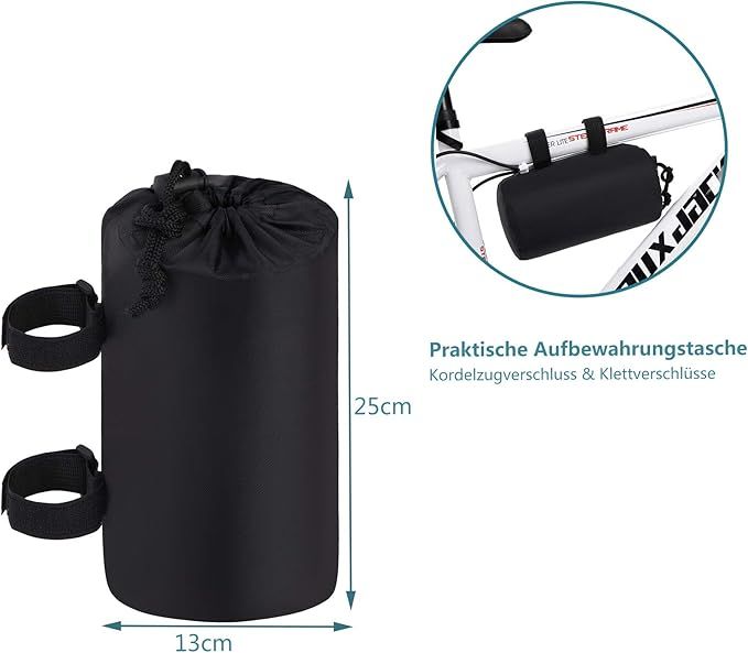 dokon pokrowiec na rower, wodoszczelny 200 x 70 x 110 cm vv