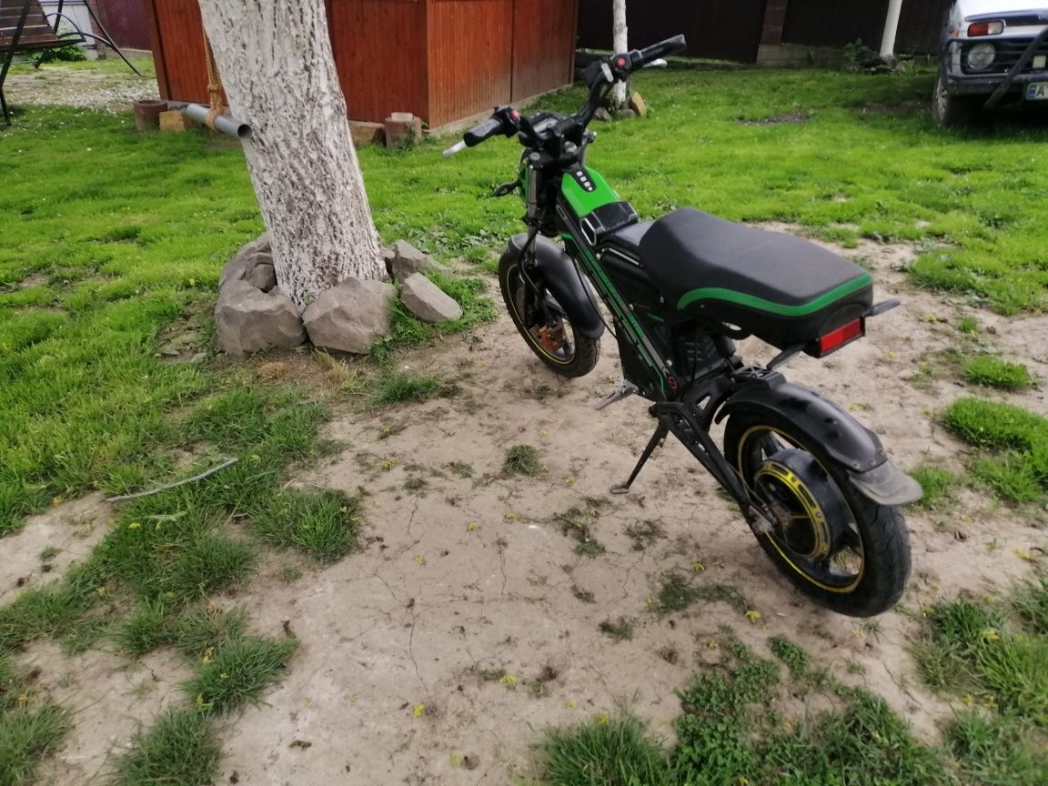 Електро скутер, мотоцикл ROVER cross sport. 1кВт