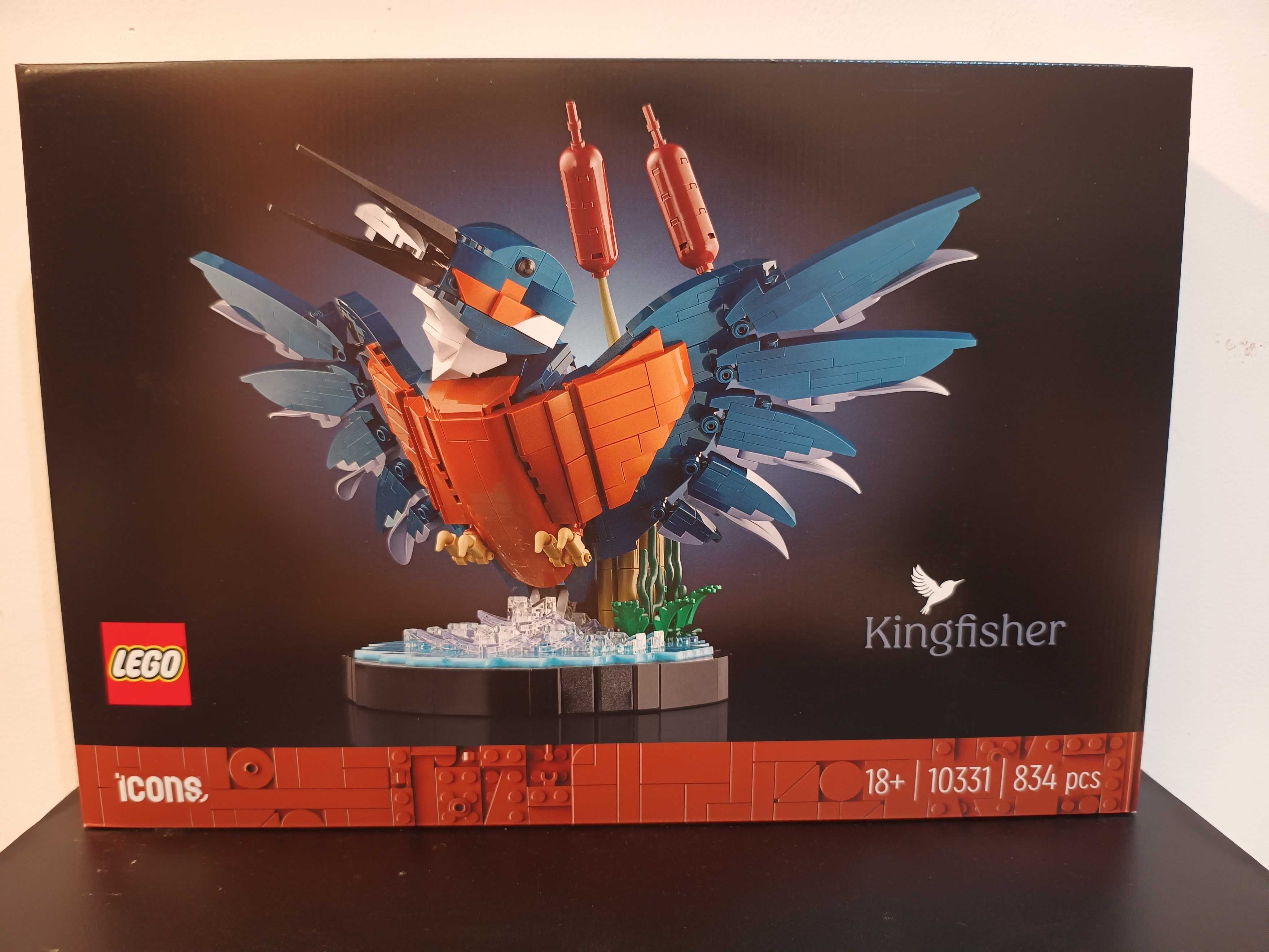 Zimorodek 10331 Kingfisher Bird Klocki Lego Icons Nowy