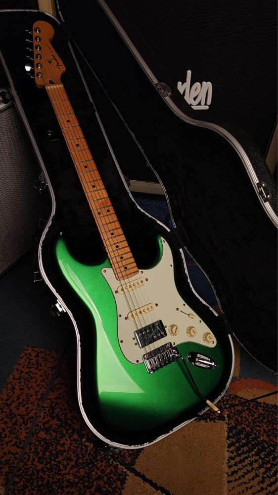 Fender Stratocaster Player Plus HSS JADE GREEN + CASE Kisielewski