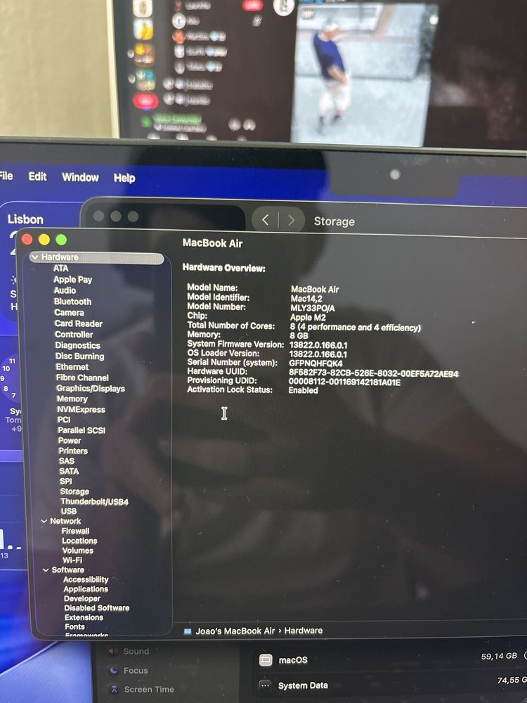 MacBook Air M2 13” 2022
