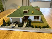 makieta architektoniczna budynku mieszkalnego