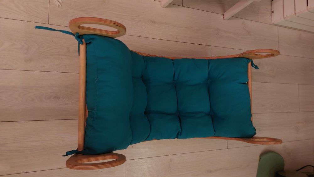 Bujak Montessori że zjeżdżalnią, stolikiem + poduszka