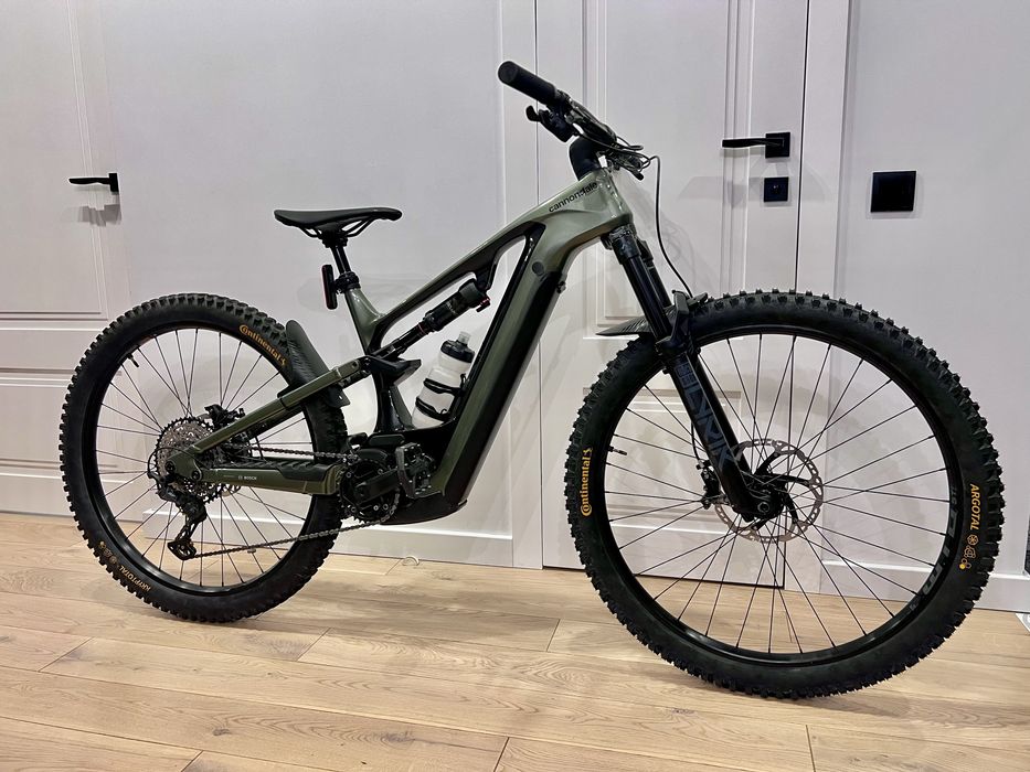 Велосипед двухподвес карбоновий електро Cannondale Moterra Neо