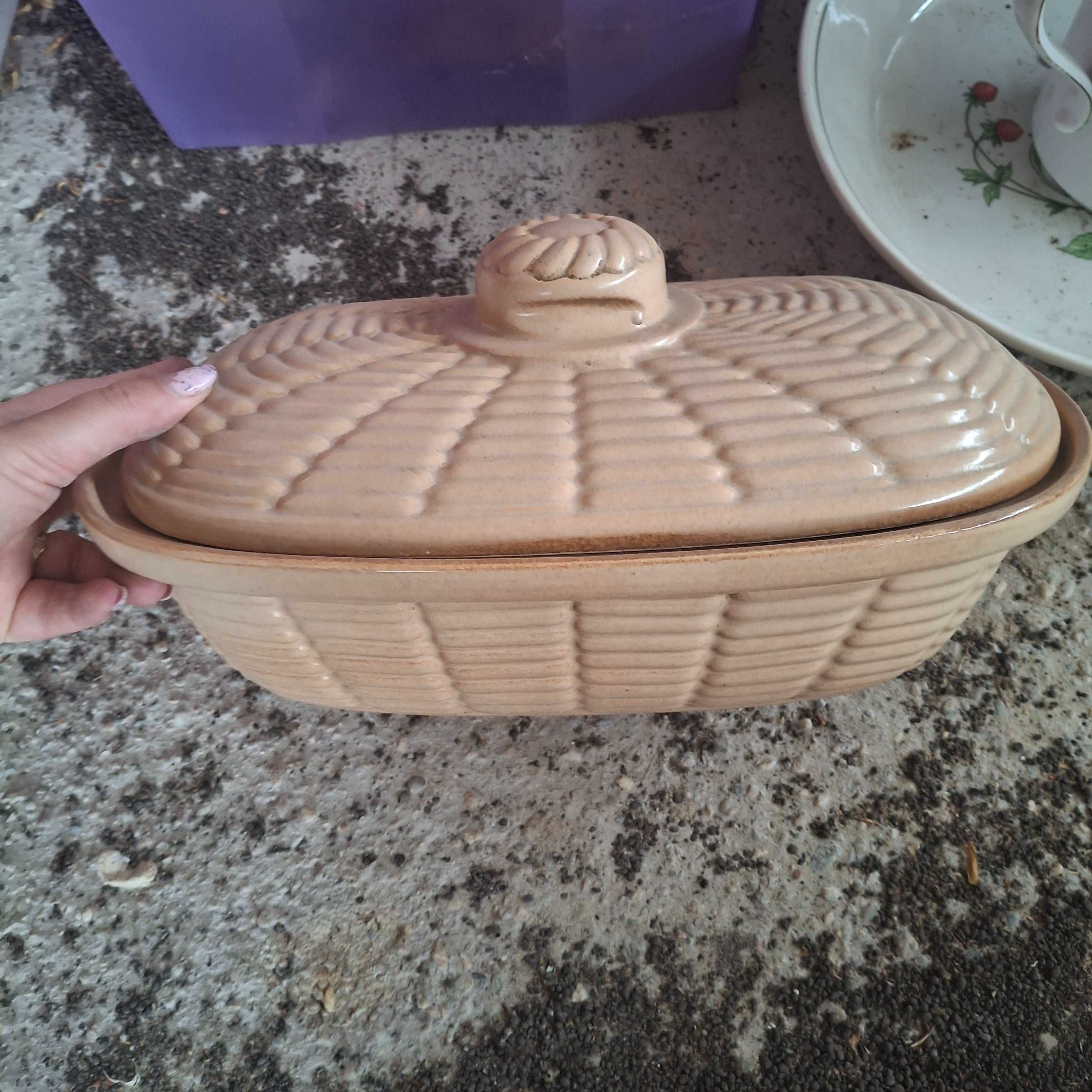 Garnek rzymski brottopf do pieczenia stary do chleba wypiek