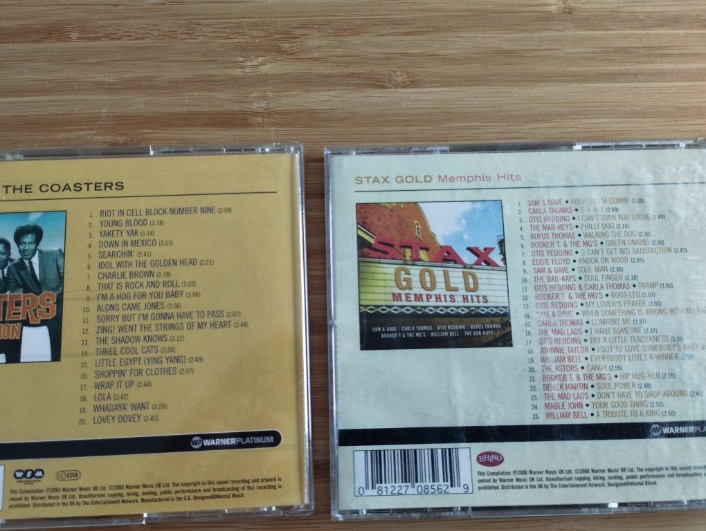 The Coasters + Stax gold