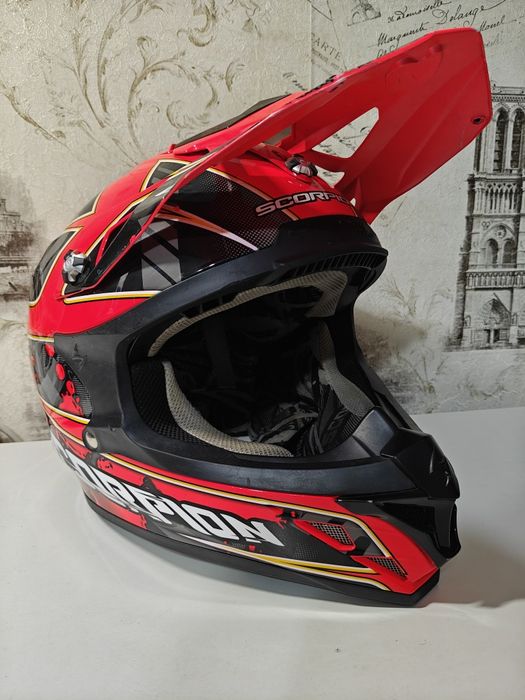 Мотошолом Scorpion VX-15 Evo Air L для мотокроссу ендуро шлем шолом